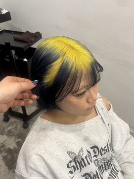 ゲーム 原宿店(GAME) Yellow × NAVY