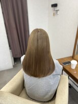 リングバイモアムー(Ring by Moremuu) <Hazuki> ミルクティーベージュ