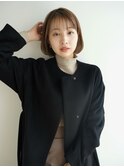 韓国ショートボブ/コンパクトボブ/小顔ショート/艶髪