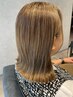 【TOMOKA担当】結べる長さは残したい方へ!くくれるボブ+透明感カラー¥9900
