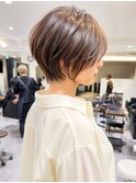 分け目が気になる！40代50代からの分け目ぼかしショート西