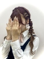 ルート(Ru-t)&nbsp;ツイン編み下ろし♪