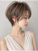 20代30代40代50代ナチュラル大人可愛いレイヤーショートボブ2