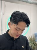 メンズカットニュアンスパーマ