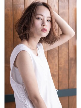 パリオ バイ コレット(Palio by collet) 切りっぱなし×ナチュラルボブ×無造作【Palio by collet】