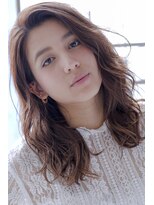 ヘアーアンドメイク シーク 八王子(HAIR&MAKE SeeK)&nbsp;大人かわいい セミロング