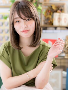 カバーヘア ブリス 戸田公園西口店(COVER HAIR bliss) クラシカル斜めバング大人かわいいc2戸田公園20代30代40代!