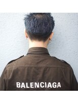 ニコフクオカヘアーメイク(NIKO Fukuoka Hair Make)&nbsp;「NIKO」ネイビーブルーショート