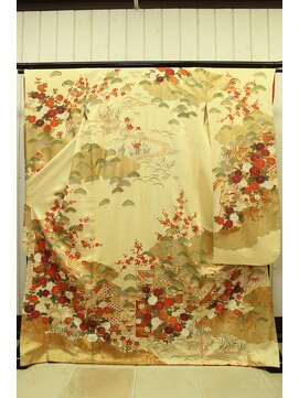 ルナクレセント (Luna crescent) 振袖D-２ ￥18500～(着付料込み)　＊　成人式プラン ￥20000～