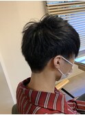 刈り上げショートマッシュ