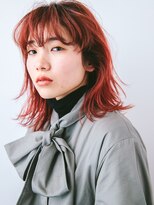 オトソーデン(Oto-soden)&nbsp;オレンジカラーのミディアムウルフ