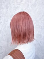 デミヘアー(Demi hair) ペールピンクカラー×2回ブリーチ