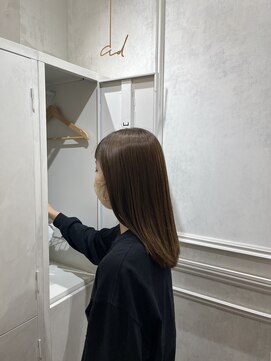 アド(ad) 髪質改善/縮毛矯正/イルミナカラー/tokioトリートメント