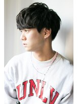 アントワープトーキョー(antwerp TOKYO)&nbsp;『力石サトシ』波巻き束感ショートツーブロックマッシュ