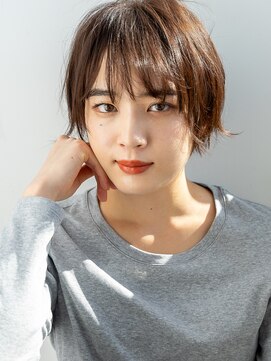 アルターシェリー(aL-ter che'rie) 斜めバング グレージュカラー デザインカラー シルキーベージュ