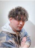 ハイライトツイストパーマ
