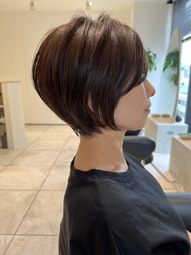 ナイン バイ アソビ 銀座(Nyne by asobi) 30代40代50代◎絶壁解消/白髪ぼかし/大人ショートボブ【Nyne】