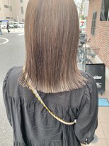 オーガニック アトリエ 大宮(organic+atelier)&nbsp;ことりベージュミルクティーベージュシースルーカラー大人可愛い