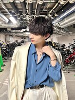 ゴールド 渋谷本店(GOALD)&nbsp;#マッシュウルフ　波巻きスパイラル　渋谷/メンズパーマ