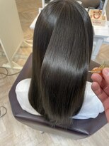 ルイマダーナ 栄店(LOUIMADNA)&nbsp;【酸性縮毛矯正】美髪再生酸熱ケアストレート@白金