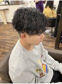 2way波巻きスパイラルパーマ/大分メンズスタイル/メンズパーマ
