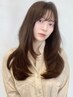 【うねり対策】　カット＋ナチュラルストレート＋カラー　￥20000