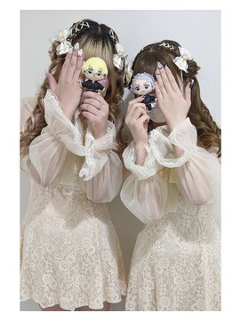 セットサロン ココ レースアップ羊ヘア