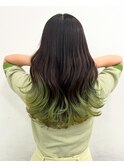 【ALIVE吉祥寺】ミントグリーングラデーションカラー