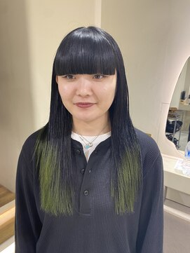 エレン 池袋(ElEn.) 似合わせボブ・ミディアム × イエローカラー