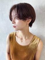 シオン(shion)&nbsp;似合わせカット刈り上げボブフェザーショート_58802