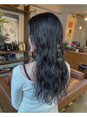 back style/perm