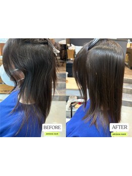 ◇地毛風ストレート◇話題の酸性ストレートが自慢★実力スタイリストが丁寧に施術♪