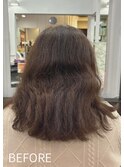 お悩み別【BEFORE/AFTER】広がりやすい髪質を劇的改善（^^）