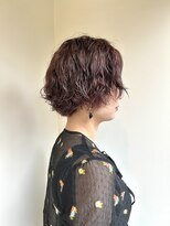 ペスカケイクリエイティブ(PESCA K-CREATIVE)&nbsp;ブラウン系のクリームパーマ