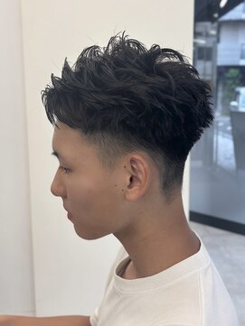 ウィル バイ ブラウン(Vir by Brown) MEN’S HAIR/ブルーブラック/フェザーパーマ/藤沢