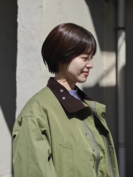 ハンドユー(HAND.U) 柔らかボブでツヤ髪