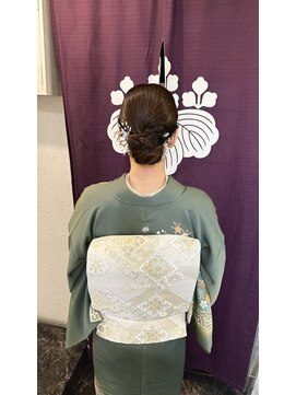 五三桐 村上 ご持参お着物　着付け＋ヘアセット