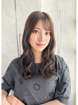 ヘアーアンドスマイル バル(hair&smile Baru) グレージュミックスカール