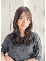 ヘアーアンドスマイル バル(hair&smile Baru) グレージュミックスカール
