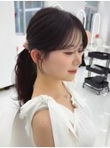 韓国風レイヤーカット髪質改善ダブルカラーハッシュカット
