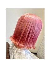 エイルヘアー トウカダイ(AYL hair toukadai)&nbsp;外はねボブ　ハイトーン/ブリーチカラー/ツヤ感