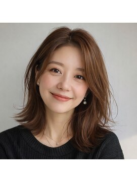 ビューティーモール 愛知川本店(BEAUTY MALL) ミディアムエアリーstyle☆