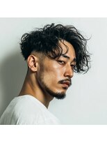 アンサ 長岡天神店(ANSA) フェード×ツイストスパイラルショート