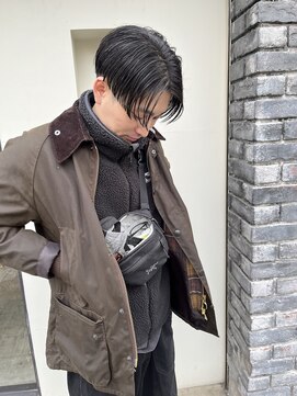 コキャン(COQUIN) 前下がりセンターパート