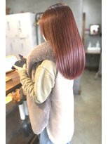 ヘアアンドビューティー クローバー(Hair&Beauty Clover)&nbsp;高発色×極艶・チェリーピンクストレート