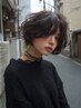 朝楽ちん♪カット+デジタルパーマ or コスメパーマ +ナノバブル ¥9400