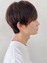 ネイビー 博多(NAVY)&nbsp;博多/髪質改善/ショートマッシュ×ブラウンカラー×束感カット