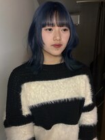 ヨハク 大阪梅田中崎町(yohaku)&nbsp;【MIHO】レイヤー×ネイビーブルー