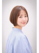 エートス(ethos) 三好市美容室 絶壁をカバーする丸みショートボブ