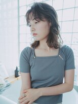 キューブ(HAIR MAKE Cube)&nbsp;動き強めのミディアムスタイル